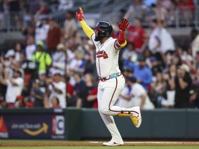 MLB:  Marcell Ozuna llega a 16 cuadrangulares en victoria de Bravos