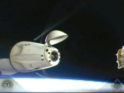 Cápsula de SpaceX parte de la Estación Espacial Internacional
