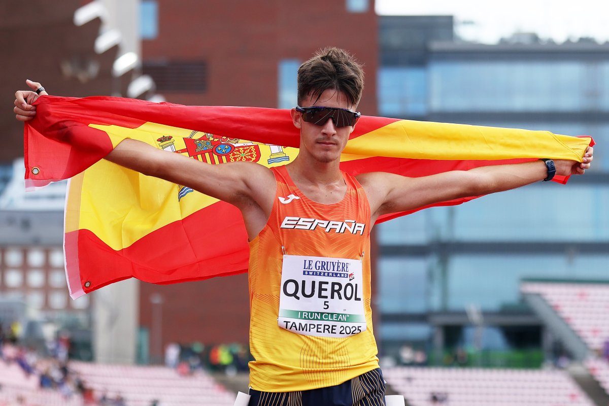 Joan Querol, el joven con autismo que es campeón de Europa sub-20 en los 10.000m marcha