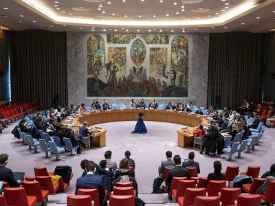 Reunión del Consejo de Seguridad de Naciones Unidas