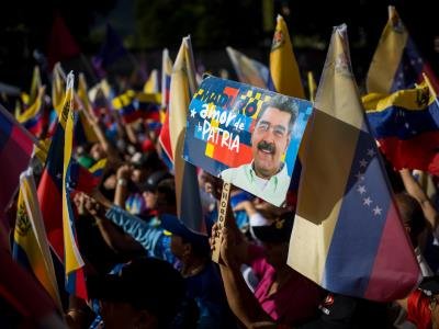 Chavistas Respaldan A Maduro Ante Amenazas De Ee. Uu.