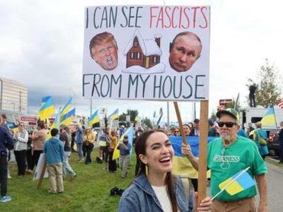 Breaking: Protesta En Anchorage Por Cumbre Trump-Putin