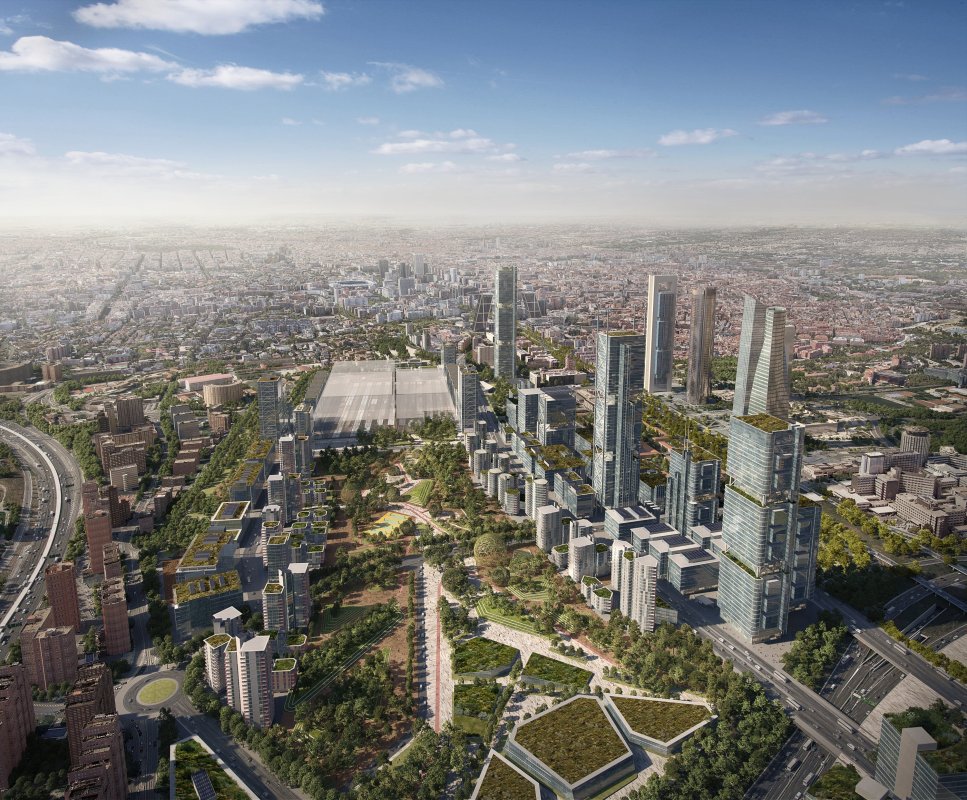 Actualidad: Madrid Reciente Norte Despierta Dudas Entre Urbanistas Por Su Escala Y Diseño: “El Modelo De Concentración De Oficinas Ya No Es Viable”