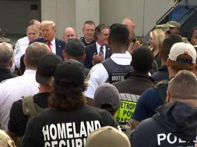 En Directo: Reportan Que Análisis: Trump Visita Guardia Nacional En Washington