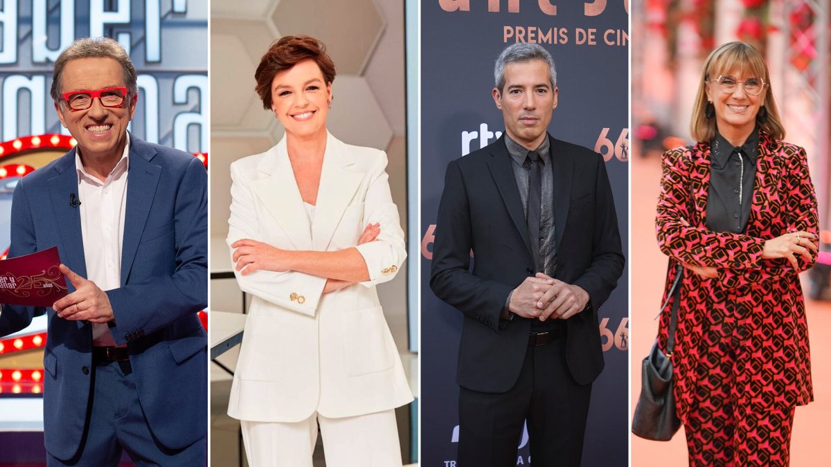 Jordi Hurtado, Cristina Villanueva, Oriol Nolis, y Gemma Nierga, las caras de la nueva 2Cat