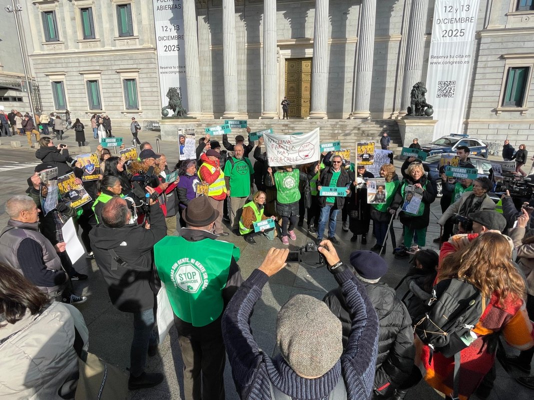 Organizaciones sociales reclaman ante el Congreso que se prorrogue la moratoria antidesahucios para inquilinos vulnerables