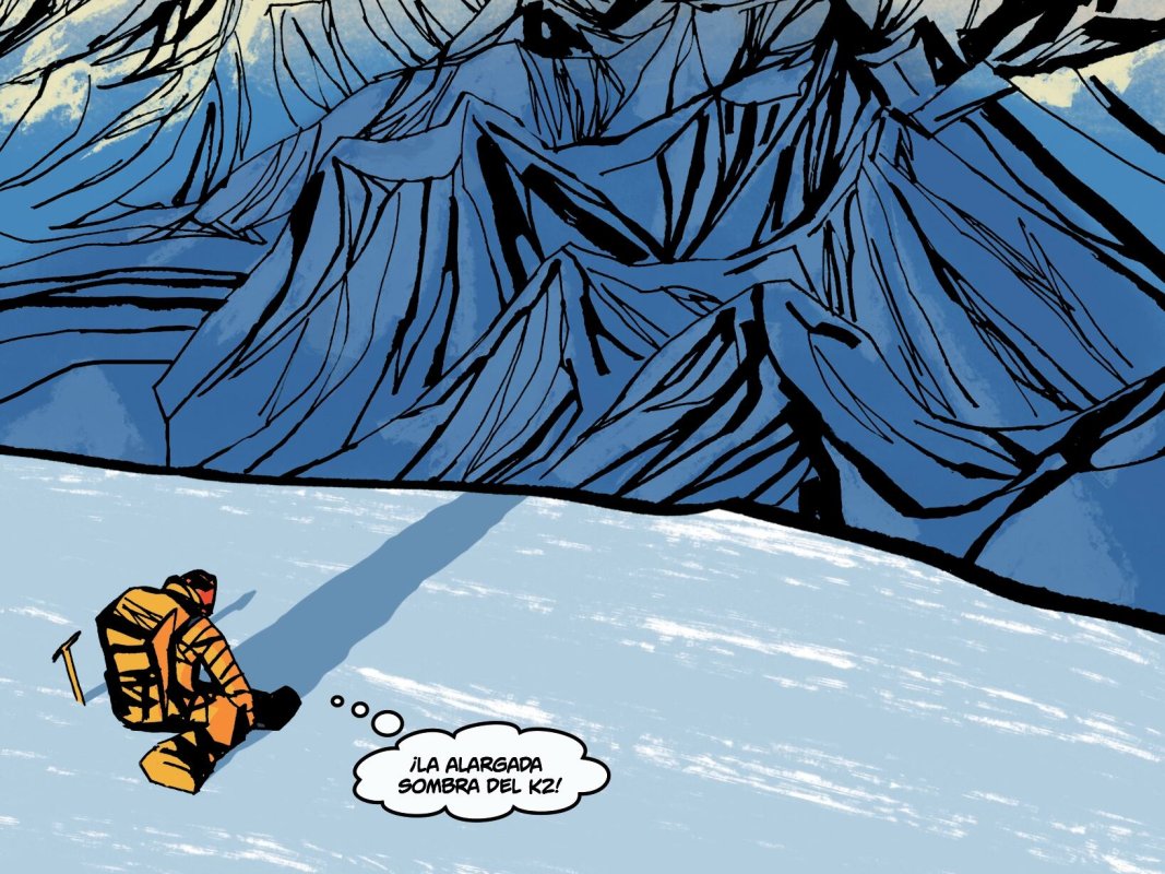 El camino en viñetas de Edurne Pasaban desde la depresión a la conquista de los 14 ‘ochomiles’