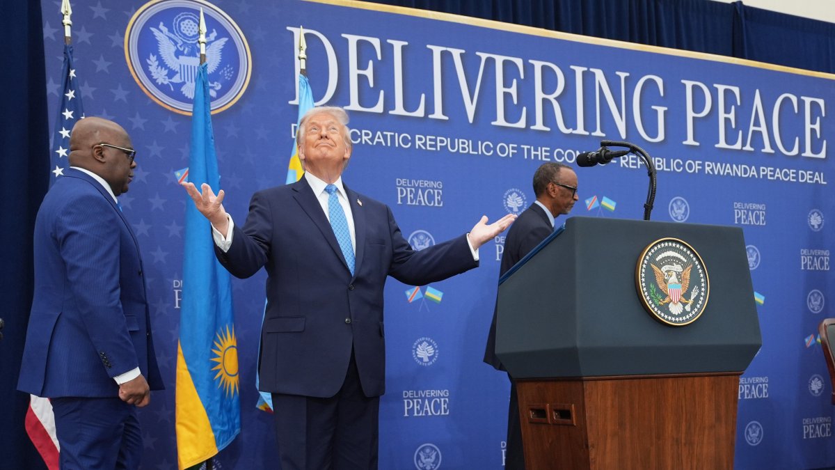Trump proclama la paz entre Ruanda y la República Democrática del Congo