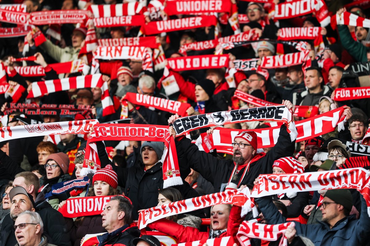 En la grada del estadio, allí donde vibra el espíritu berlinés
