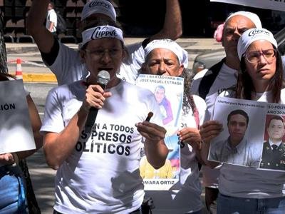 "Navidad sin presos políticos" exigen familiares de unos 900 detenidos