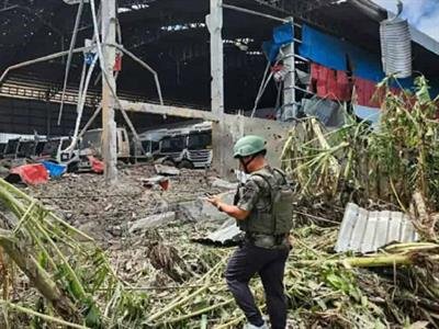 Tailandia bombardea una ciudad fronteriza de Camboya