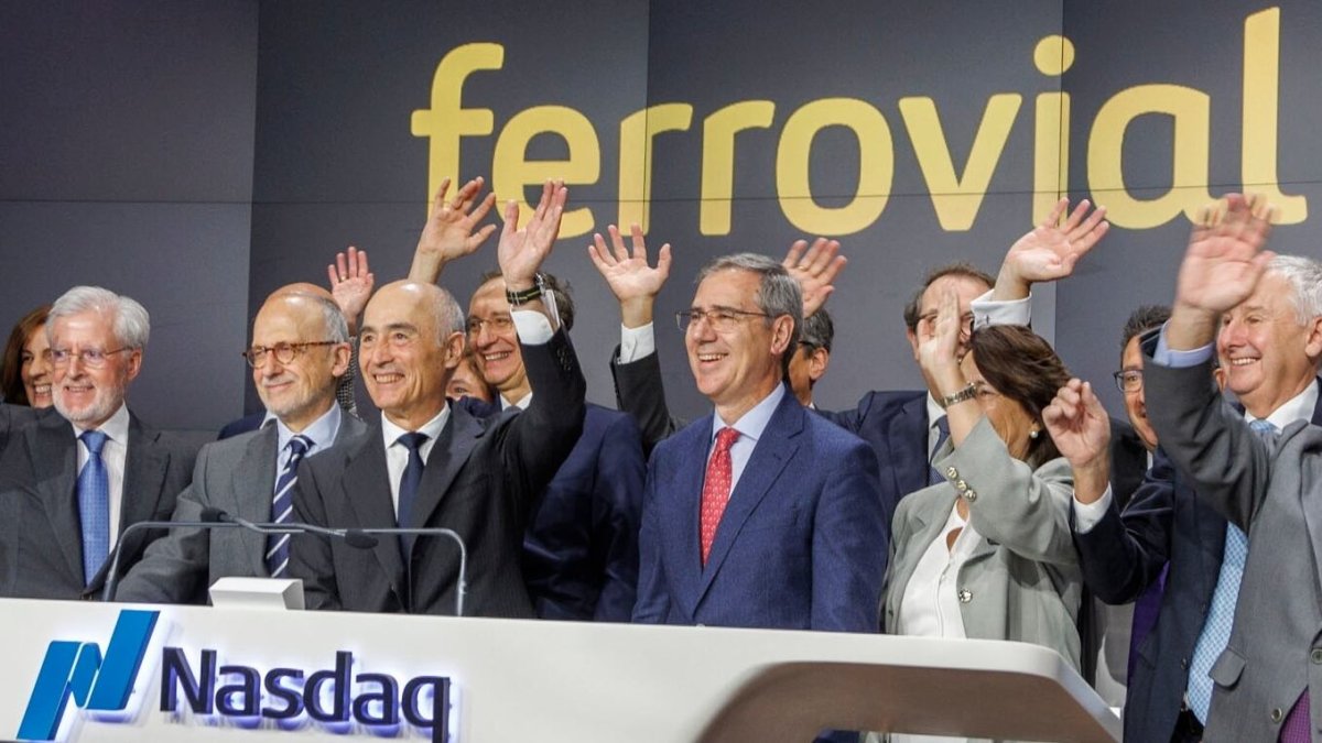 Ferrovial logra pista en el Nasdaq 100 para afianzar sus máximos bursátiles