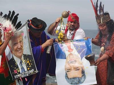 Chamanes peruanos predice que Maduro abandona el poder