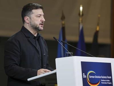 Zelenski despide el año reafirmando su compromiso con la paz