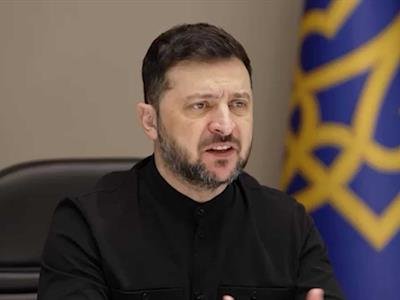 Volodímir Zelenski condena el ataque ruso en Nochevieja