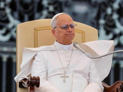 El Papa León Xiv Celebra Primera Misa Del Año