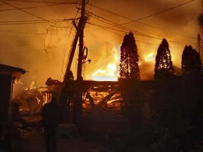 Rusia acusa a Ucrania de ataquer con drones durante la Nochevieja