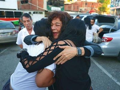 Venezuela libera “número importante” de presos por razones políticas