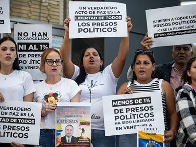 Impaciencia por liberación de presos políticos en Venezuela