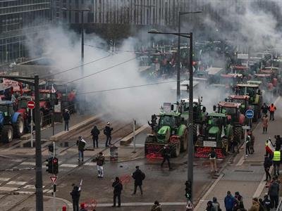 Agricultores Europeos Protestan Contra Acuerdo Ue-Mercosur