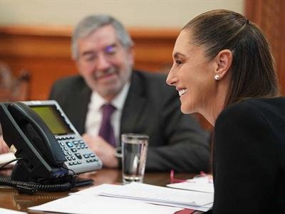 Reportan Que Sheinbaum : "Productiva Y Cordial" Llamada Con Trump