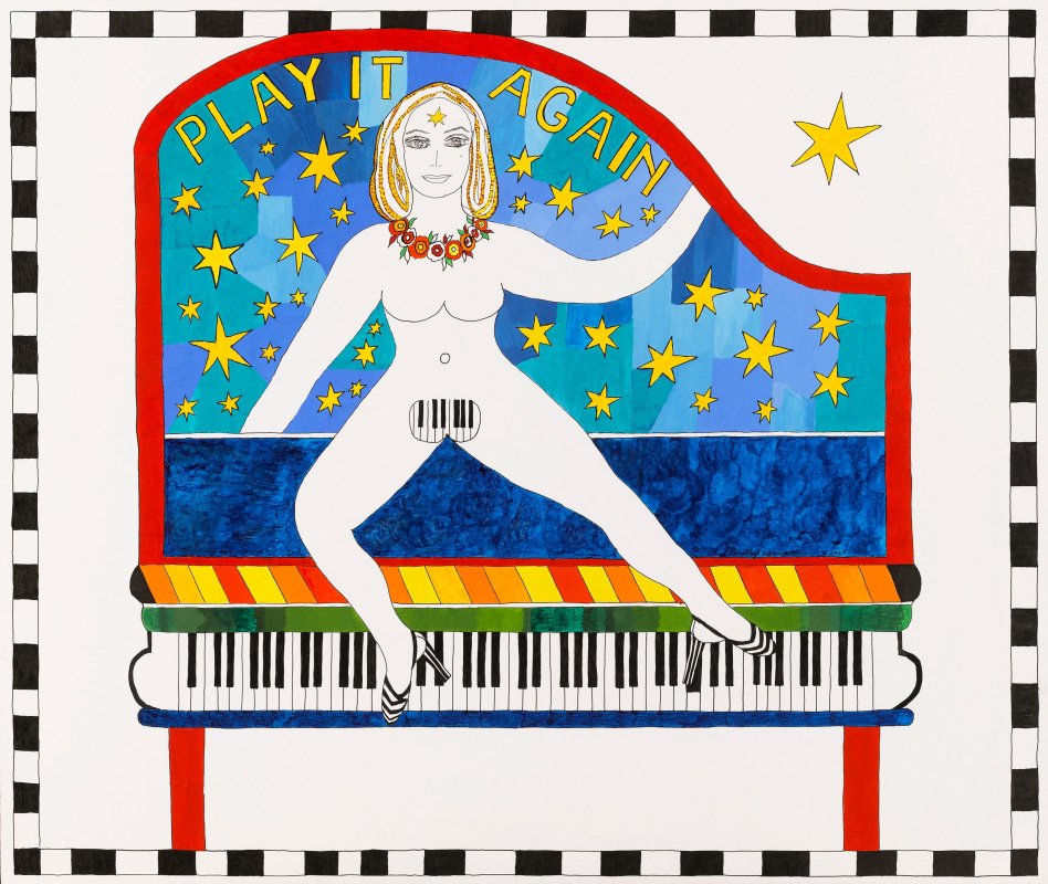 En Directo: Dorothy Iannone, La Mujer Que Convirtió El Tarot Y Los Libros De Cocina En Arte Digno De Estar En Museos