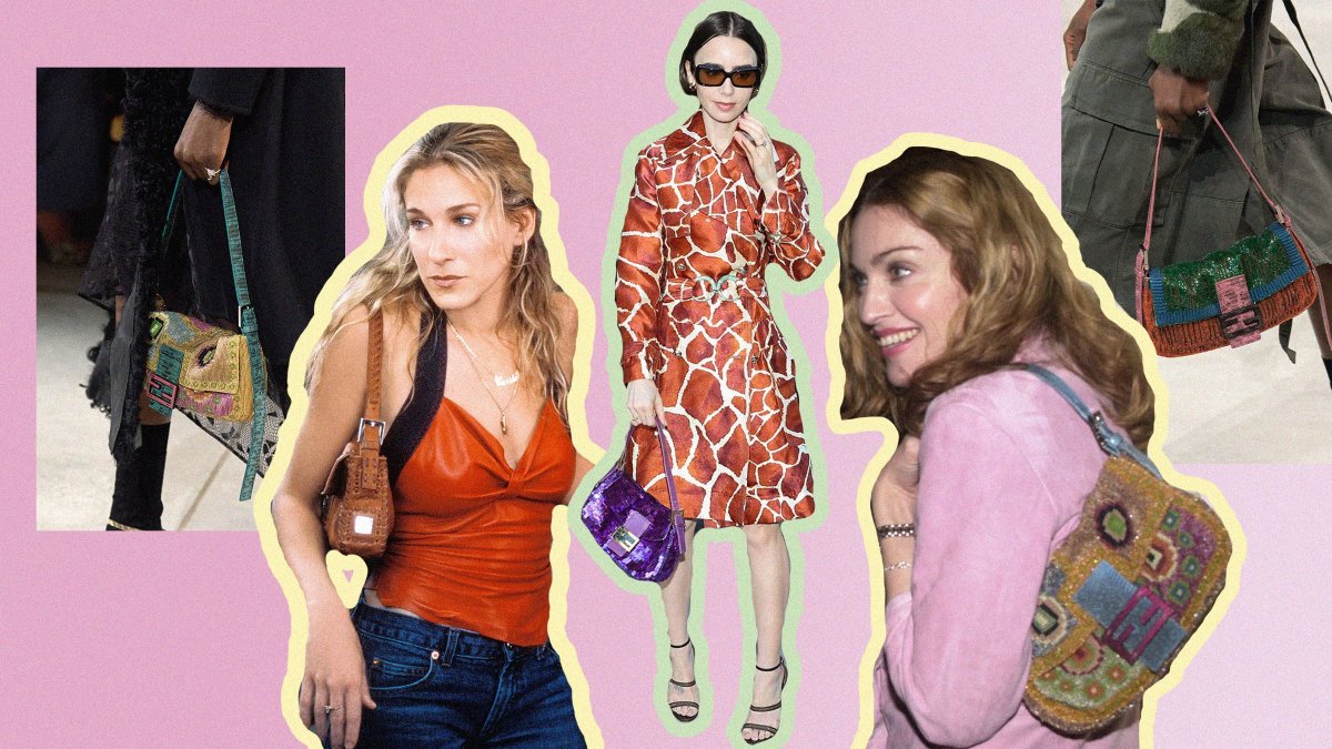 Maria Grazia Chiuri Recupera Varios Bolsos Baguette De Los Noventa En Su Regreso A Fendi