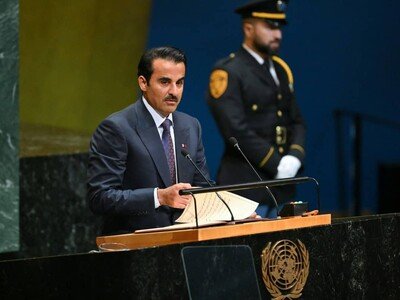 Emir de Catar pide sistema de seguridad colectiva para evitar guerra