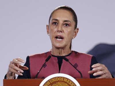 Claudia Sheinbaum descarta impacto directo de huracán Polo