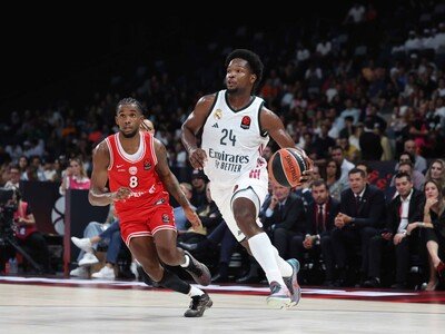 Andrés Feliz y Real Madrid caen ante el Dubai Basketball en Euroliga