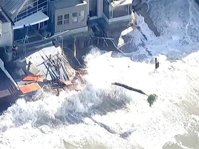 Erosión en costa de California y El Niño preocupan a científicos