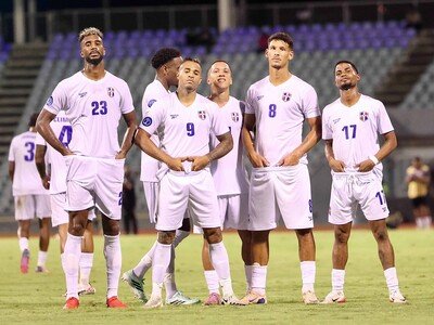 Selección dominicana de fútbol se enfrenta a Haití el jueves