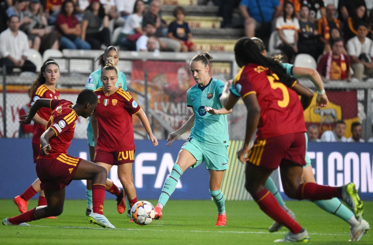 El Barcelona atropella a la Roma en su segunda victoria en la Champions