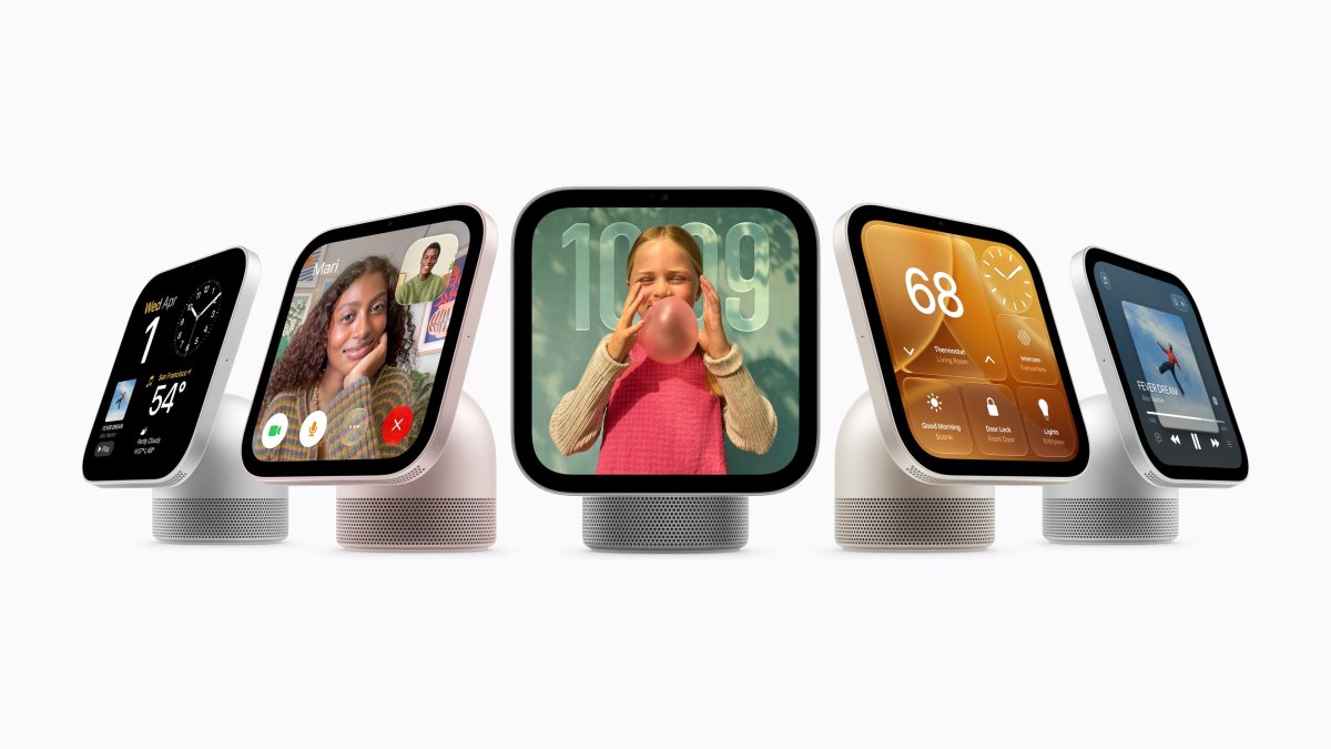 Así es HomeView, la última pantalla inteligente de Apple para controlar los hogares con su nueva IA