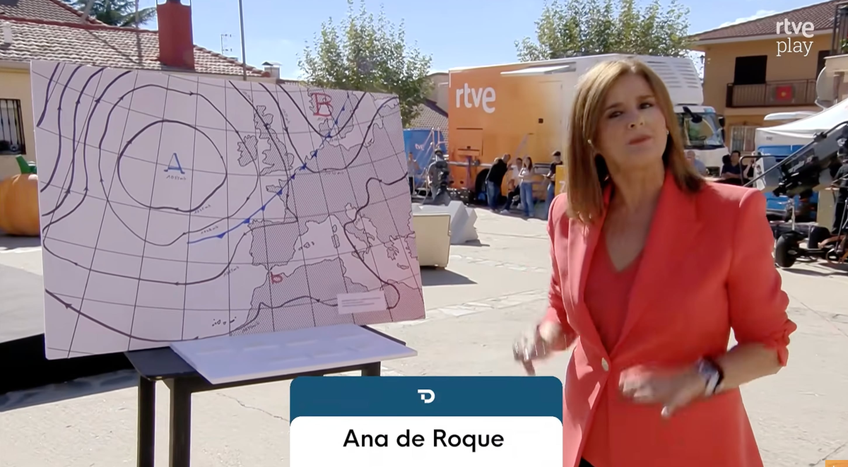 Ana Roque, histórica meteoróloga de TVE, se despide de la cadena tras más de 30 años