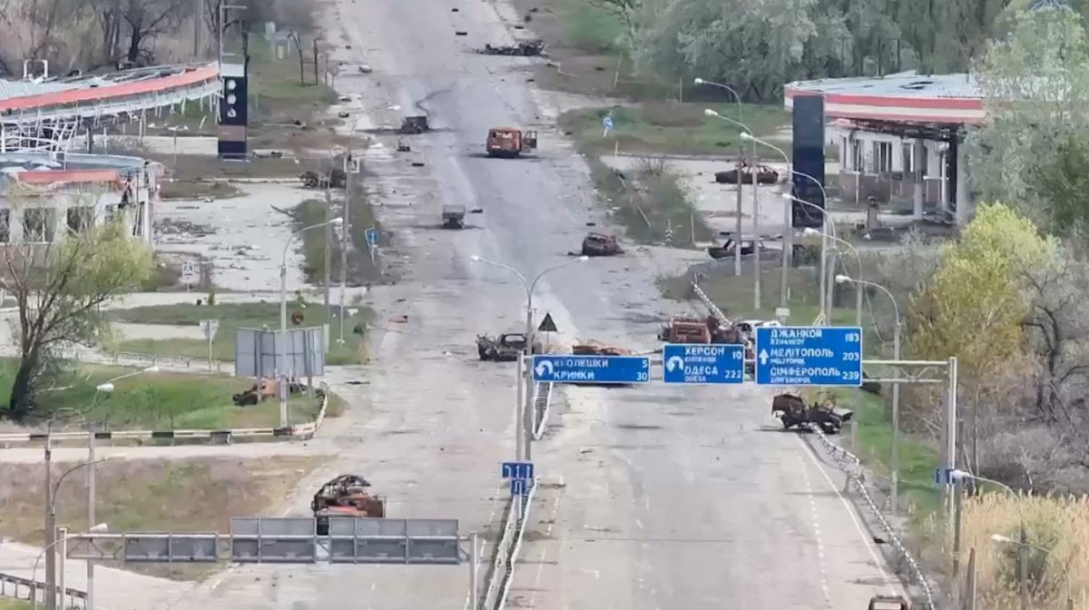 La tregua en la asediada ciudad ucrania de Oleshki entra en vigor