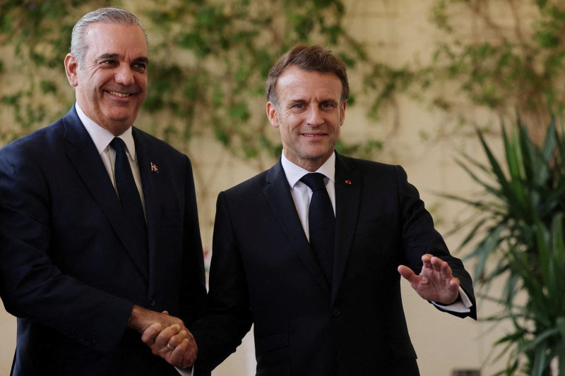 Abinader: Macron podría visitar RD para inaugurar el Monorriel de Santiago